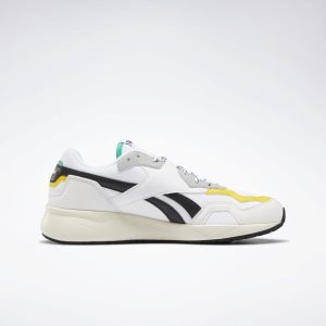 Adidasy Damskie Reebok Royal Dashonic 2.0 Białe/Czarne/Żółte/Szare PL 76FHYOR